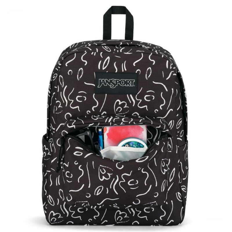 Batohy Školní batohy JanSport SuperBreak® Černé | XCZBH23960