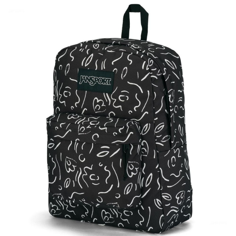 Batohy Školní batohy JanSport SuperBreak® Černé | XCZBH23960