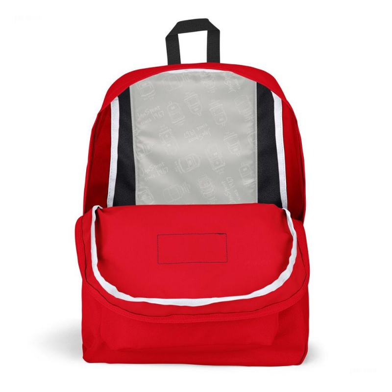 Batohy Školní batohy JanSport SuperBreak® Červené | QCZUV24074