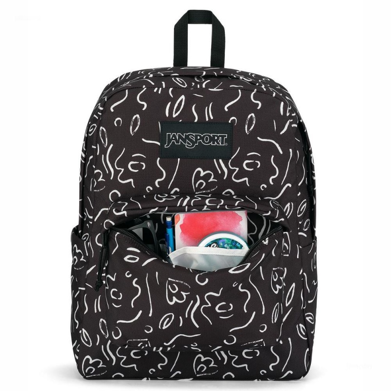 Batohy Školní batohy JanSport SuperBreak® Černé | CZCVG43035