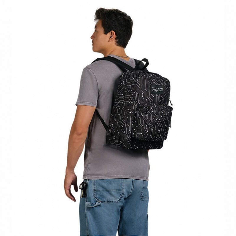 Batohy Školní batohy JanSport SuperBreak® Černé | CZJZR48089