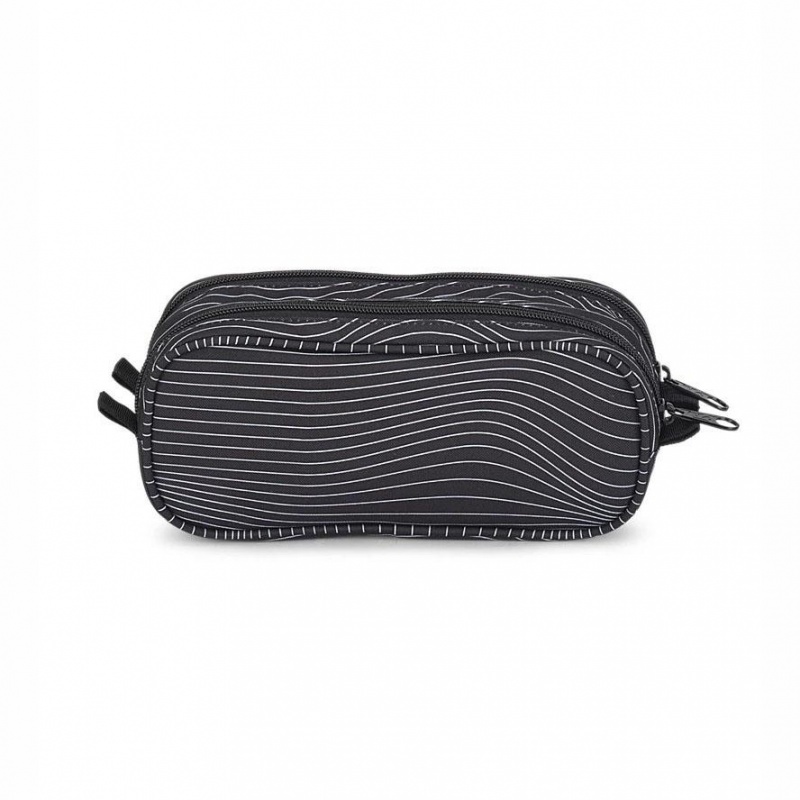 Tašky Penály JanSport Large Accessory Pouch Černé | CZJBT25397