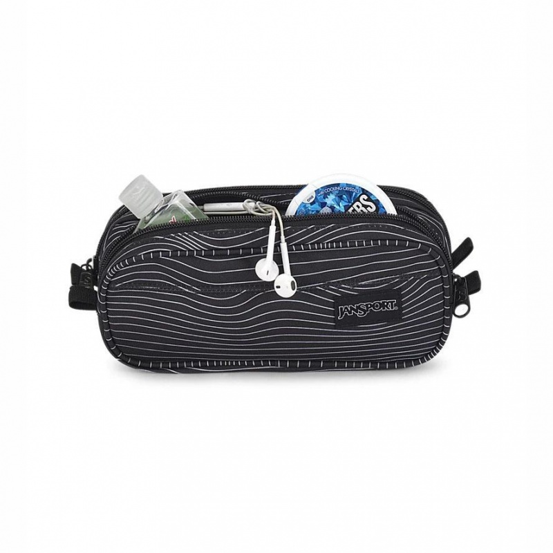 Tašky Penály JanSport Large Accessory Pouch Černé | CZJBT25397