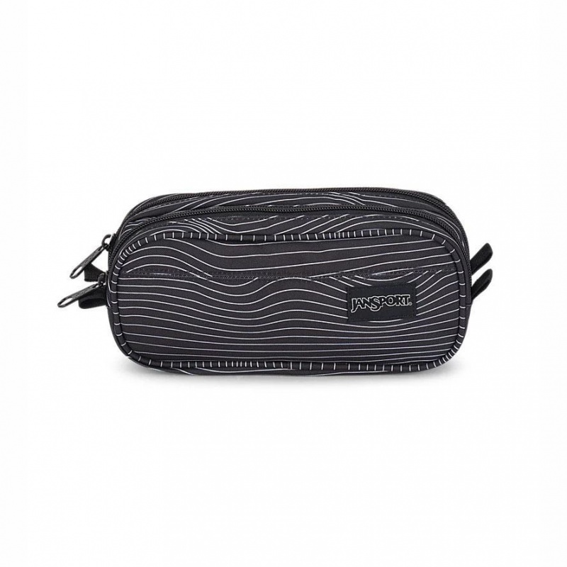 Tašky Penály JanSport Large Accessory Pouch Černé | CZJBT25397